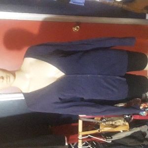 Lilly Pulitzer Navy blue cardigan size L